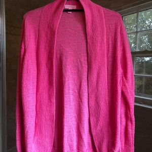 Lilly pink cardigan, sz M